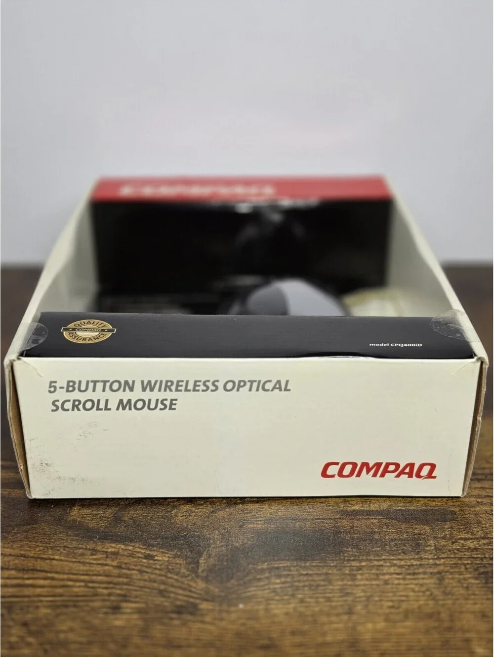 Compaq CPQ400iD 5-Button Wireless Optical Scroll Mouse